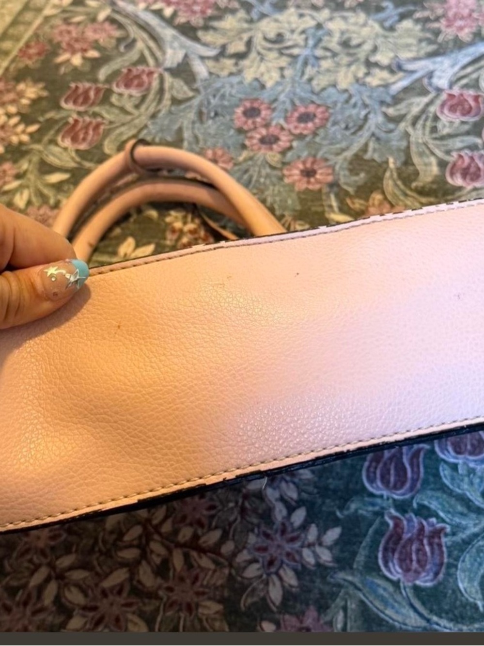 Tod's vintage Pink Leather Shoulder Bag with silver Accents - Picture 3 of 6